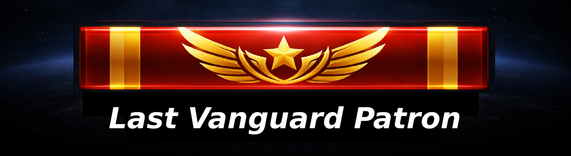 Last Vanguard Patron Ribbon